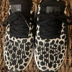 Adidas leopard sneakers